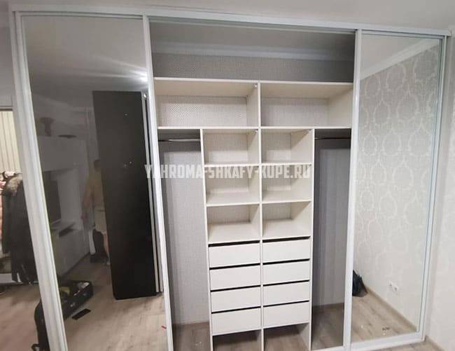 Встроенные шкафы на заказ Яхрома