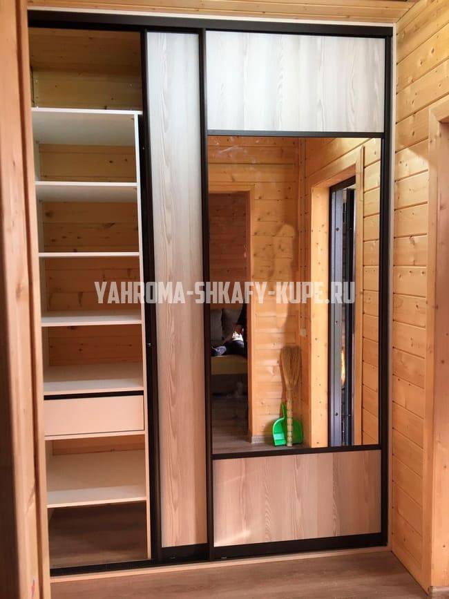 Встроенные шкафы на заказ Яхрома
